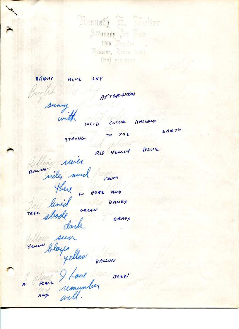 John WorldPeace Poems 1987 | World Peace Poems