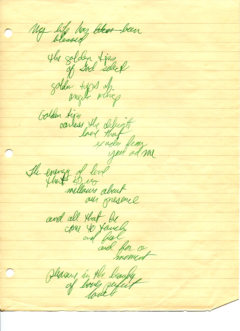 John WorldPeace Poems 1987 | World Peace Poems