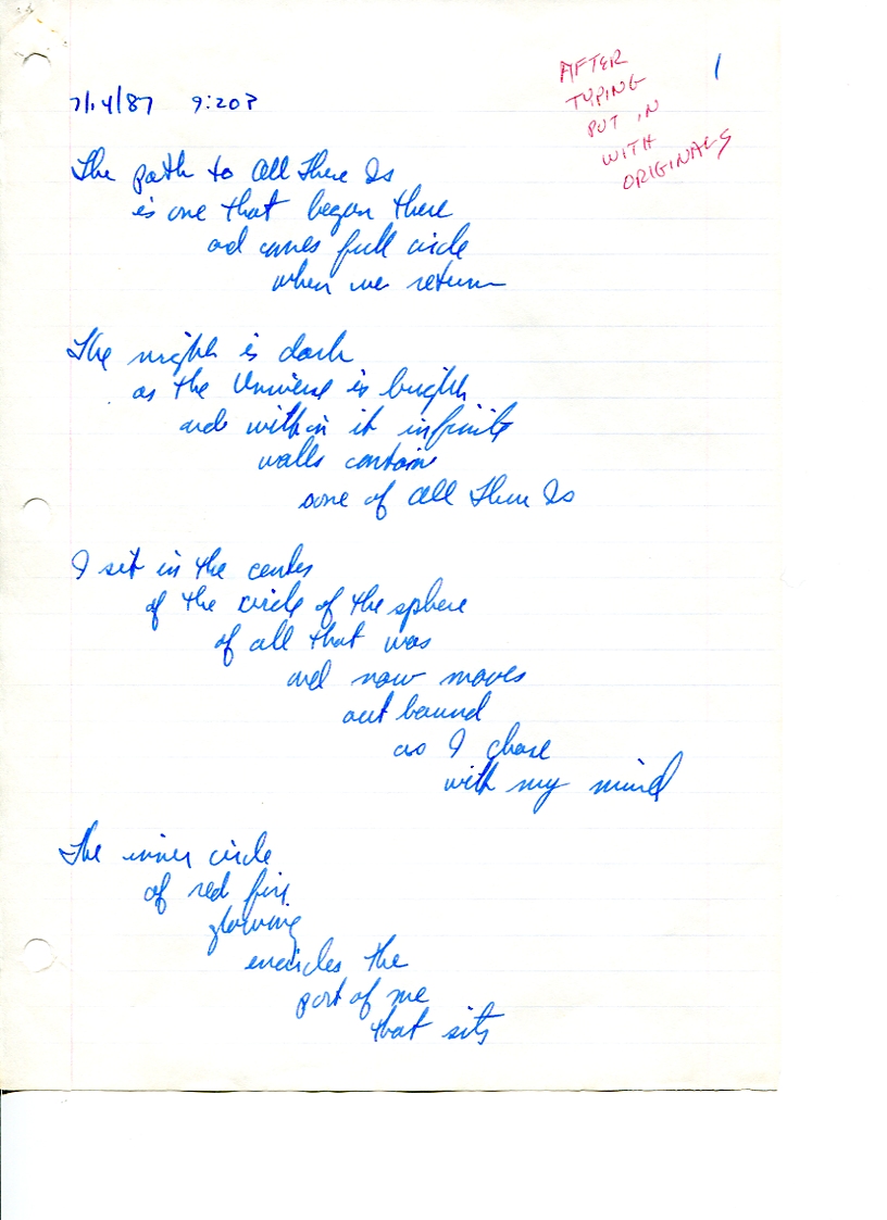 John WorldPeace Poems 1987 | World Peace Poems