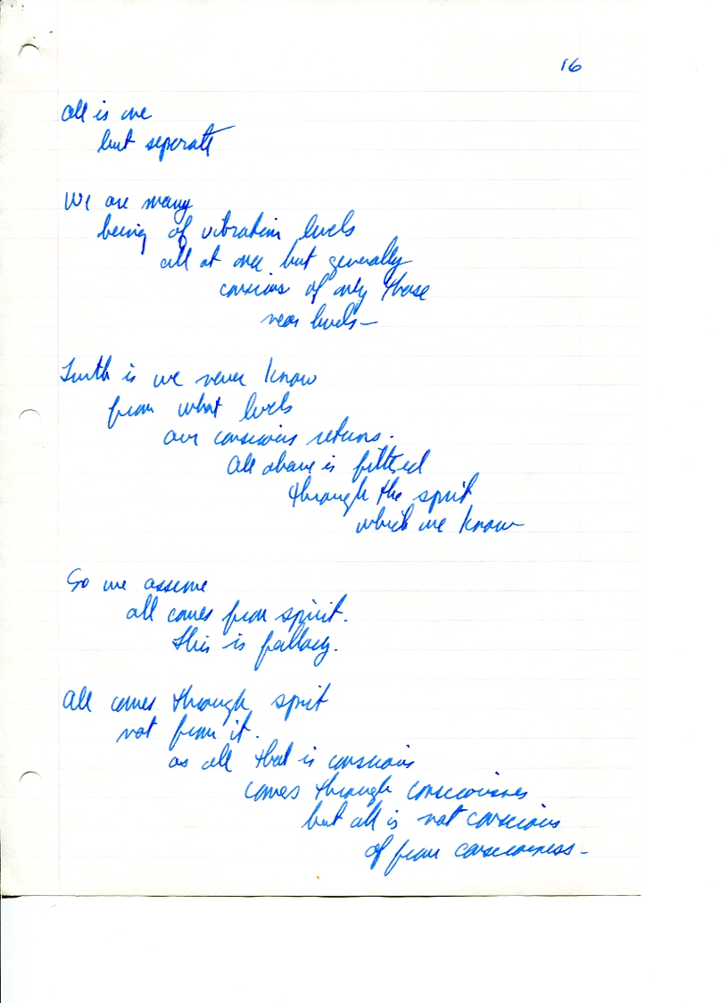 John WorldPeace Poems 1987 | World Peace Poems