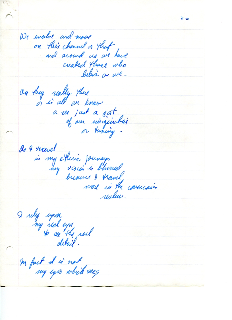 John WorldPeace Poems 1987 | World Peace Poems