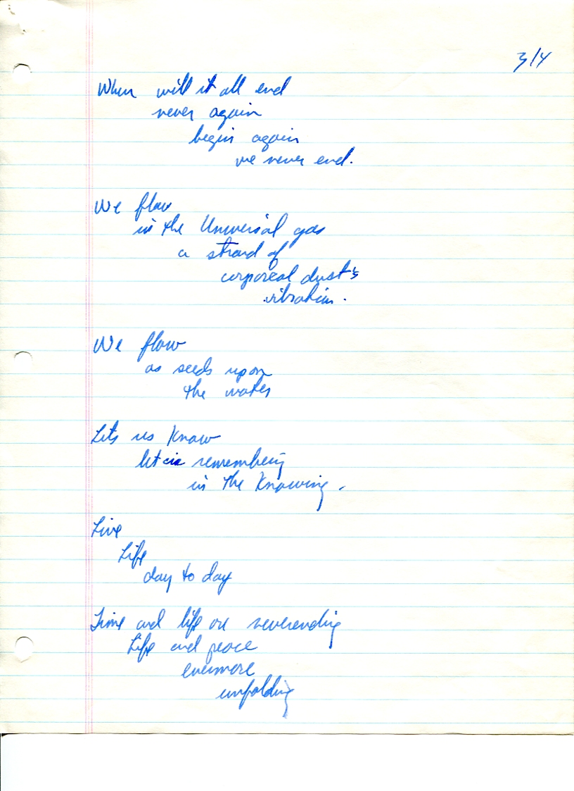 John WorldPeace Poems 1987 | World Peace Poems