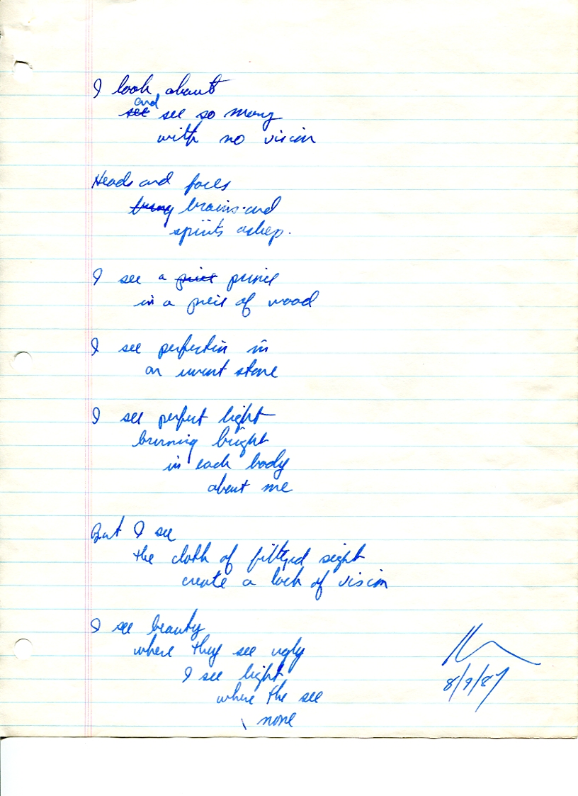 John WorldPeace Poems 1987 | World Peace Poems