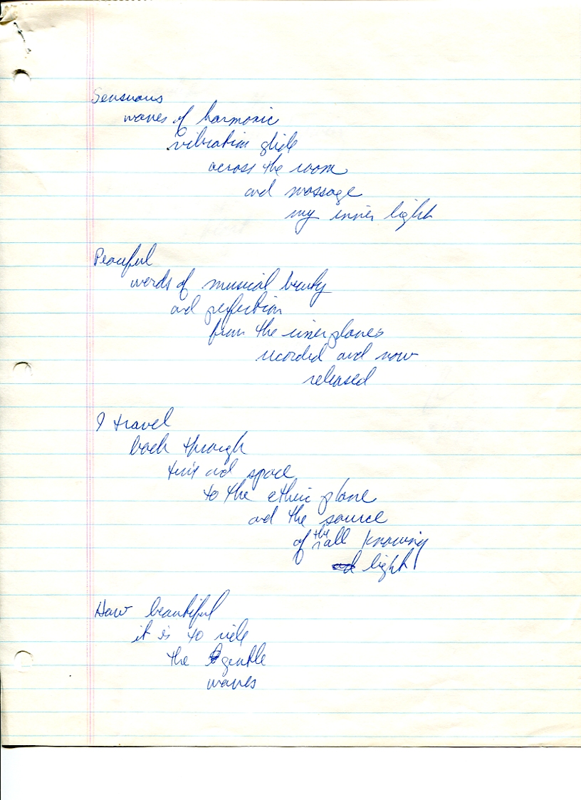 John WorldPeace Poems 1987 | World Peace Poems