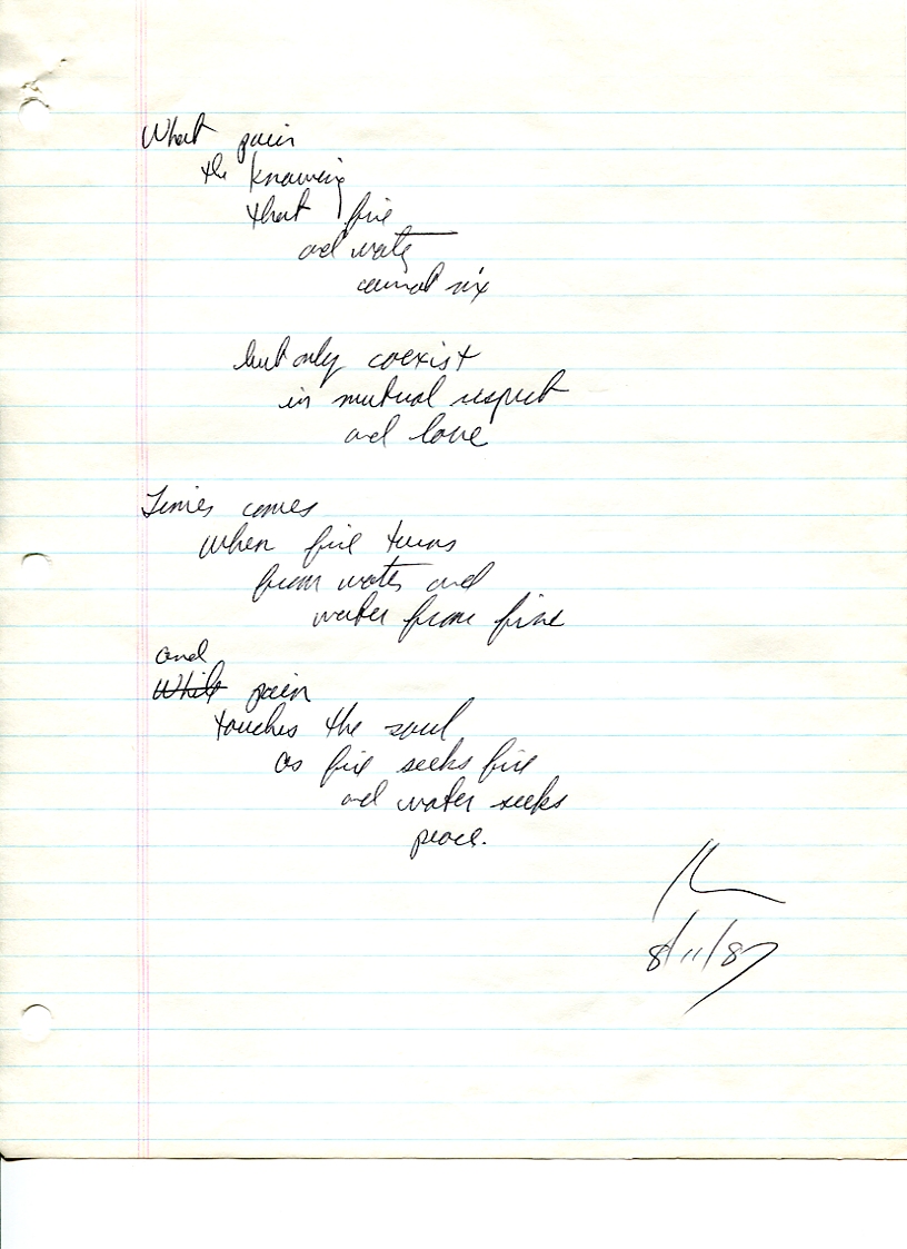 John WorldPeace Poems 1987 | World Peace Poems