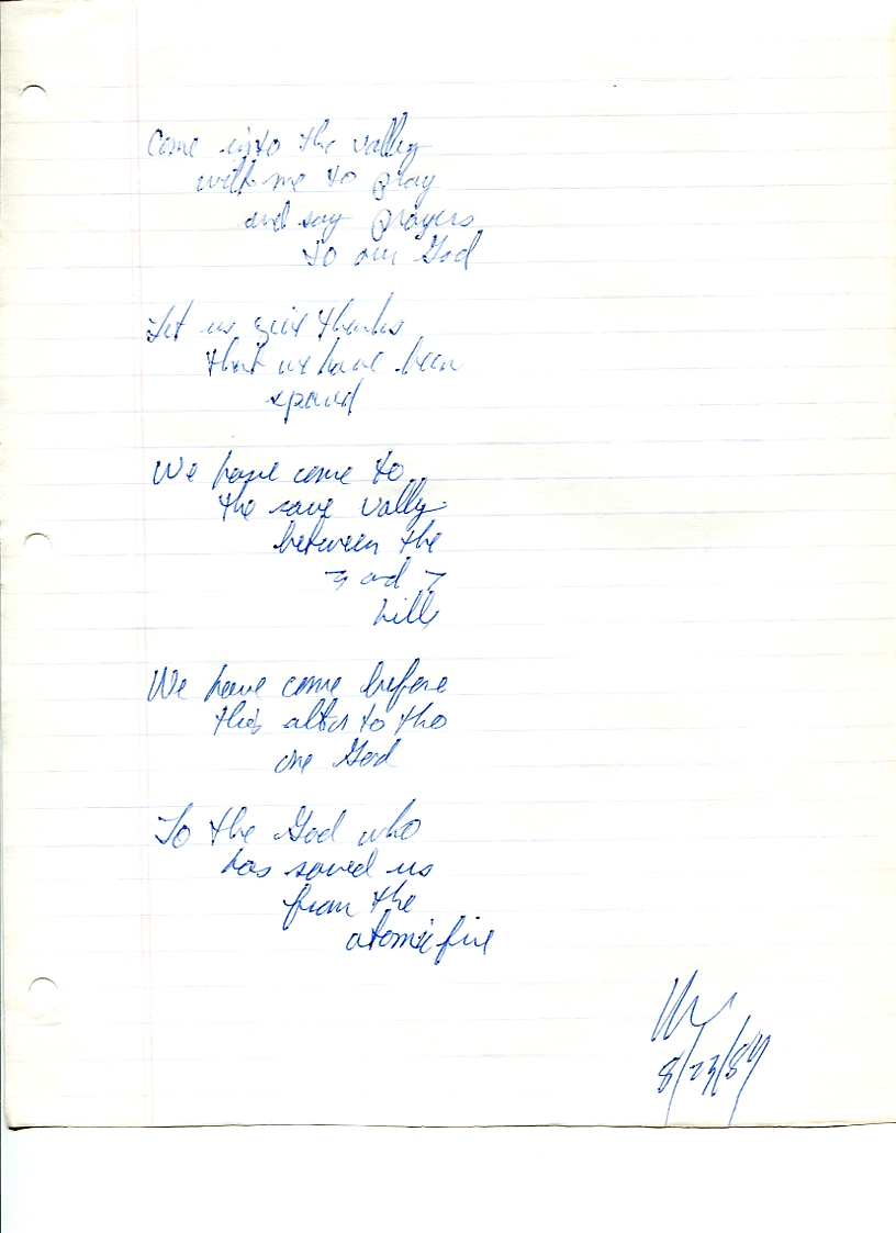 John WorldPeace Poems 1987 | World Peace Poems