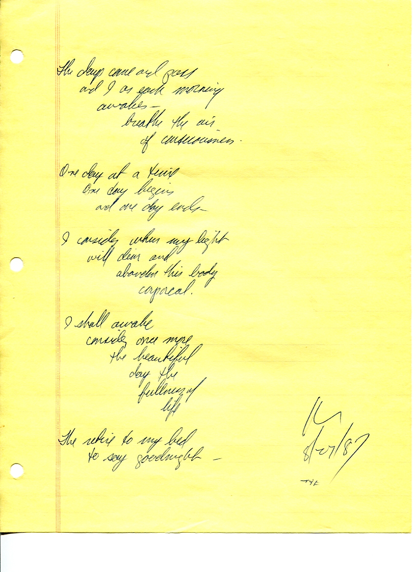 John WorldPeace Poems 1987 | World Peace Poems