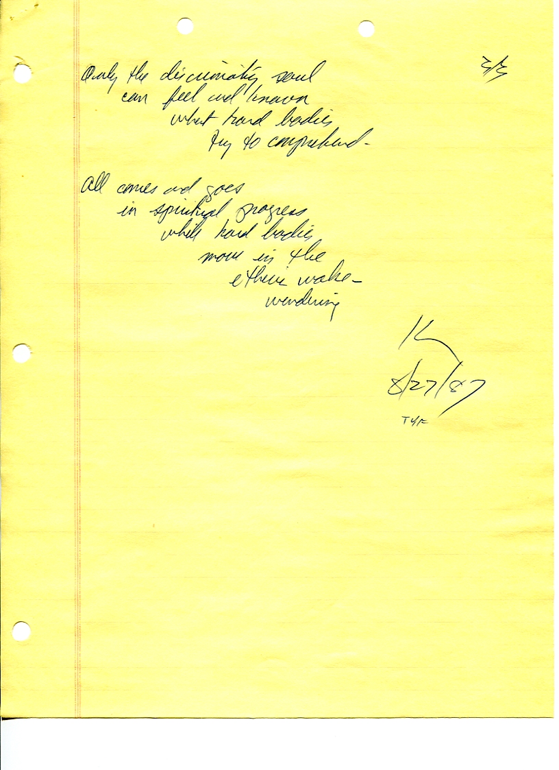 John WorldPeace Poems 1987 | World Peace Poems