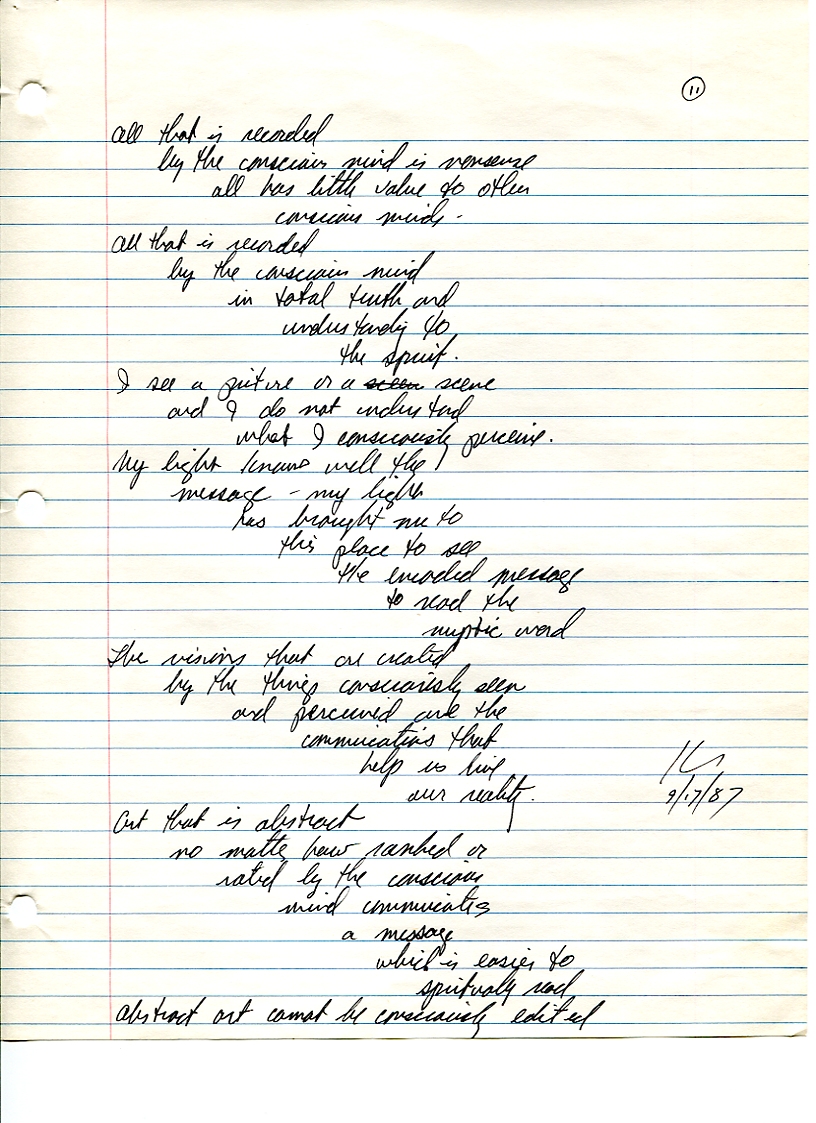 John WorldPeace Poems 1987 | World Peace Poems