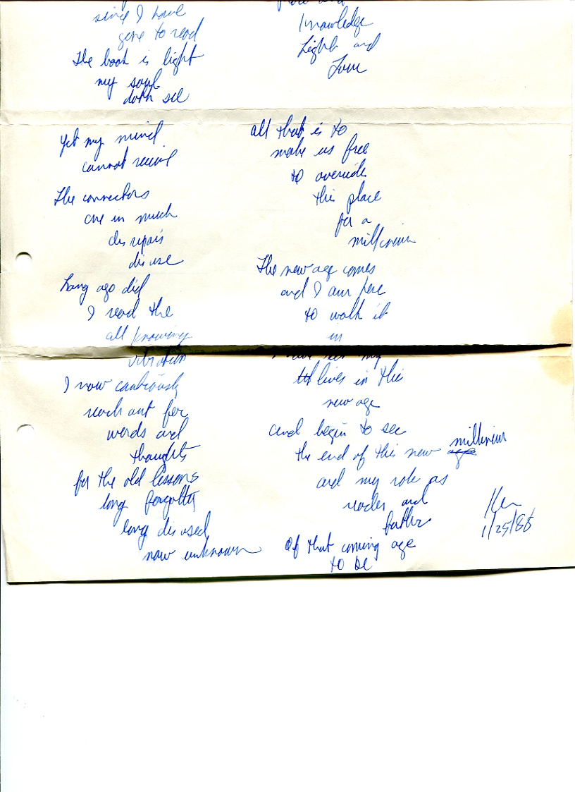 John WorldPeace Poems 1988 | World Peace Poems