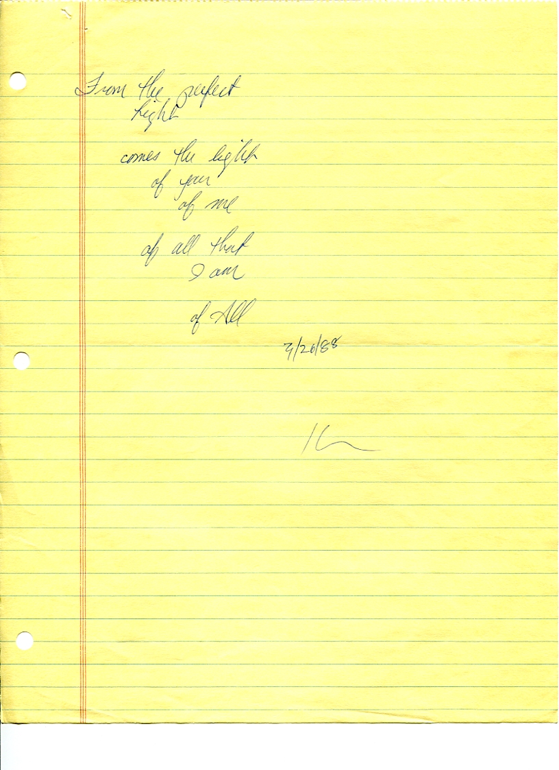 John WorldPeace Poems 1988 | World Peace Poems