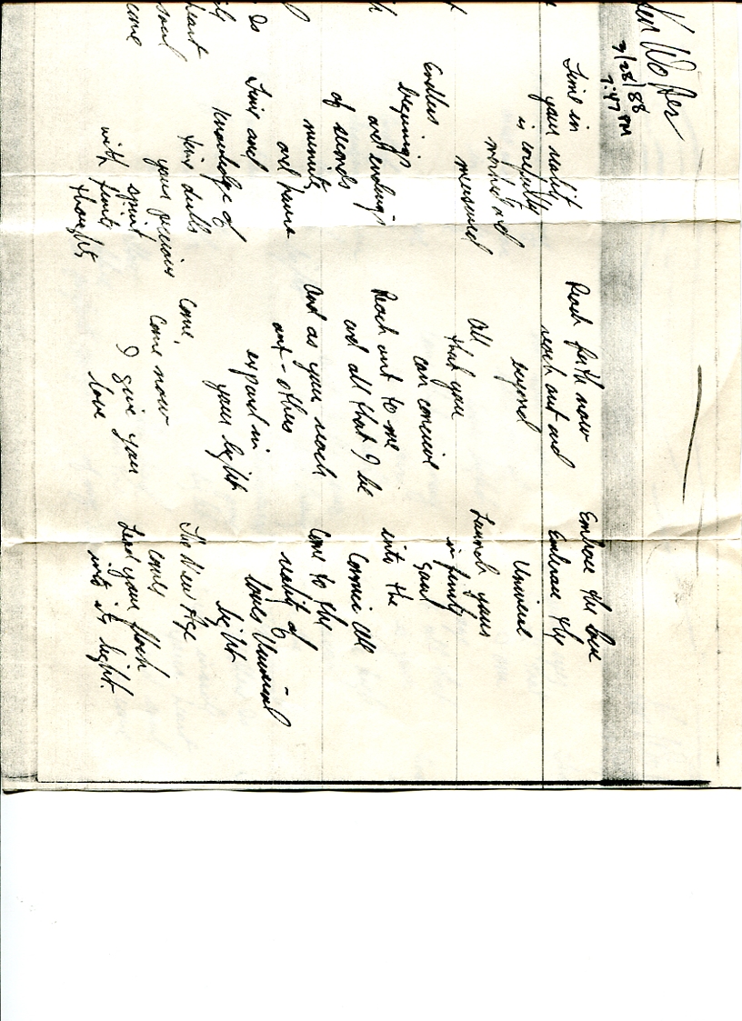 John WorldPeace Poems 1988 | World Peace Poems