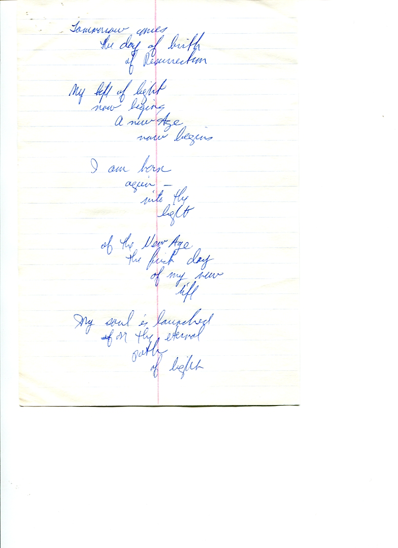 John WorldPeace Poems 1988 | World Peace Poems