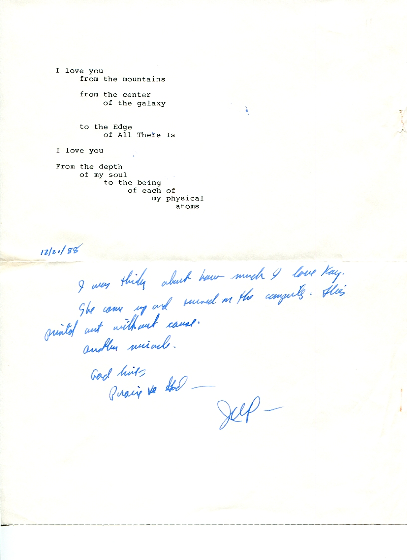 John WorldPeace Poems 1988 | World Peace Poems