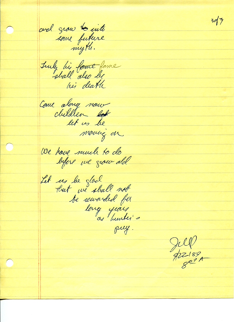 John WorldPeace Poems 1989 | World Peace Poems