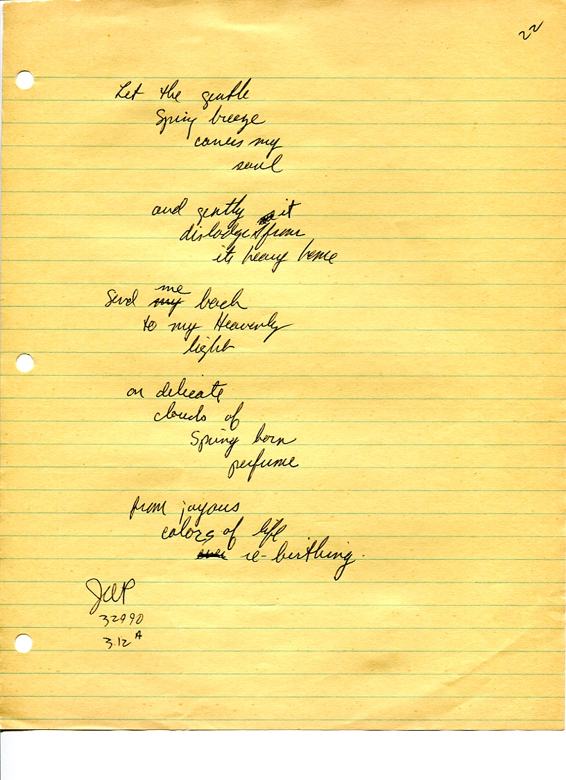 John WorldPeace Poems 1990 | World Peace Poems