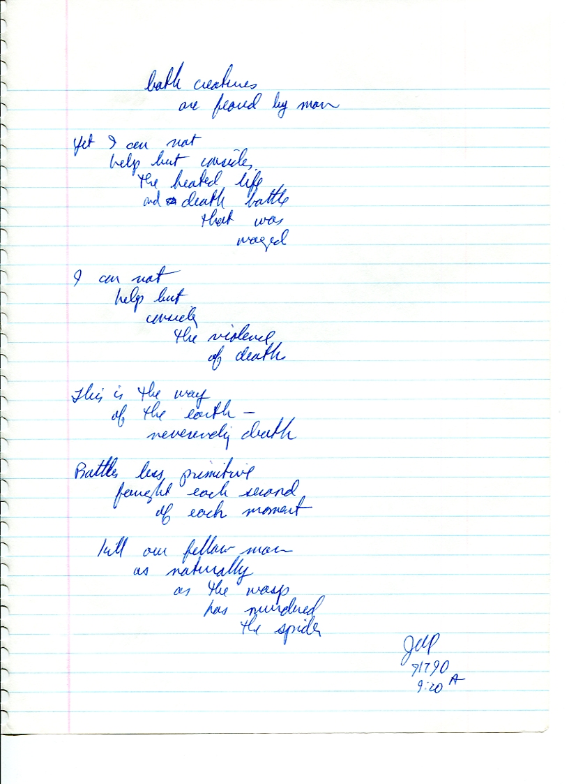 John WorldPeace Poems 1990 | World Peace Poems