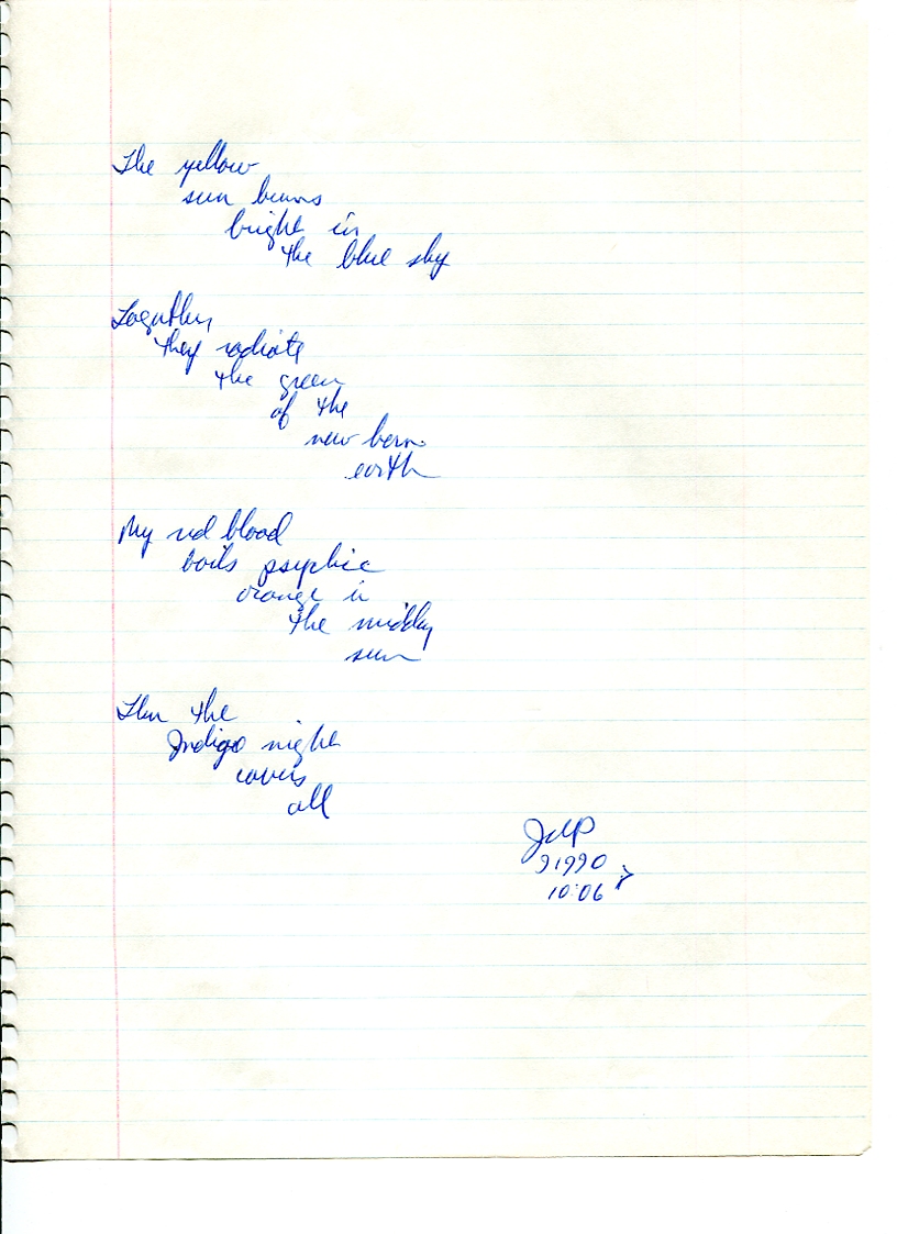 John WorldPeace Poems 1990 | World Peace Poems