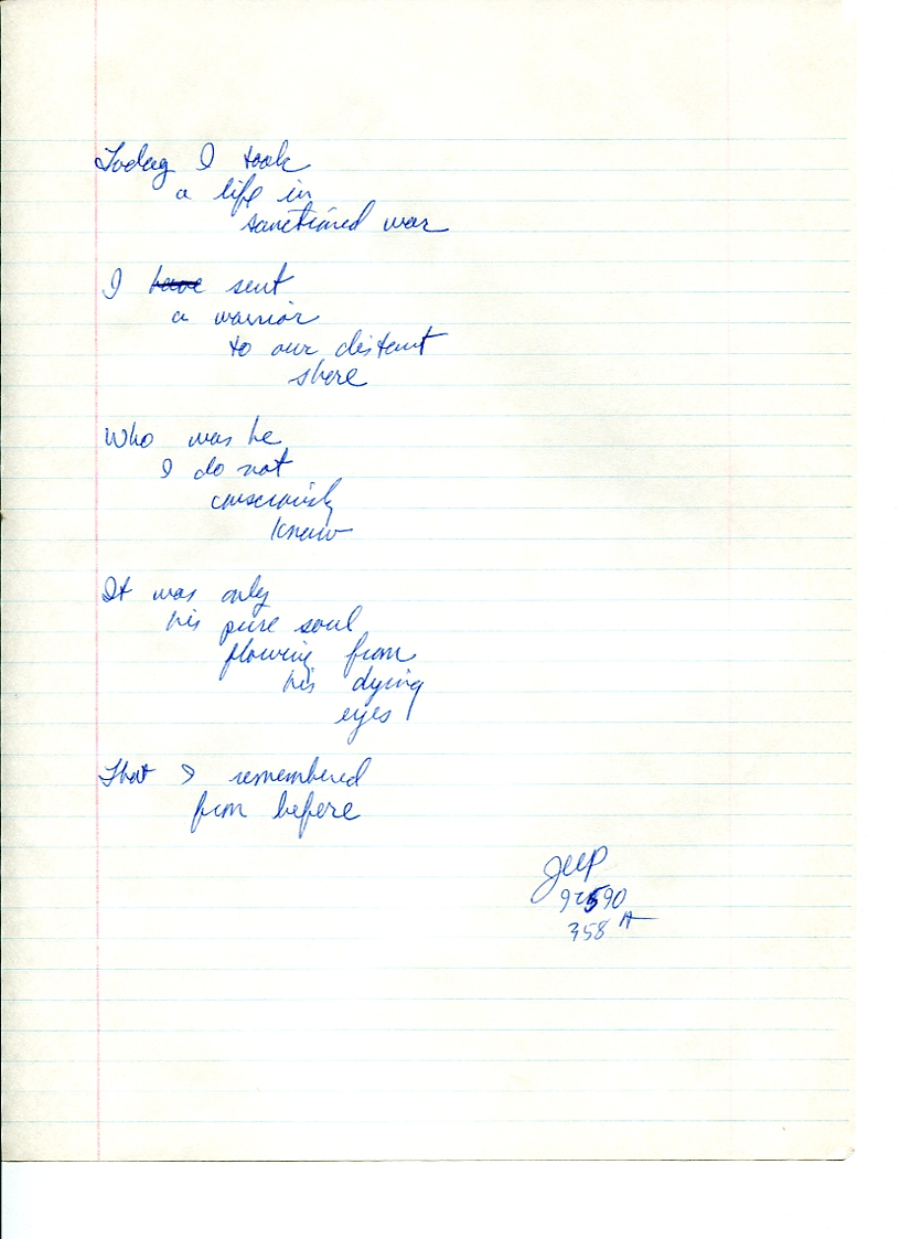 John WorldPeace Poems 1990 | World Peace Poems