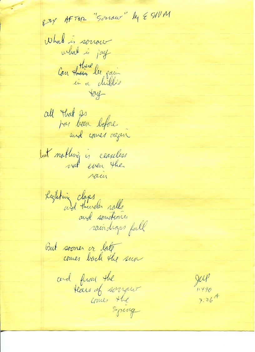 John WorldPeace Poems 1990 | World Peace Poems