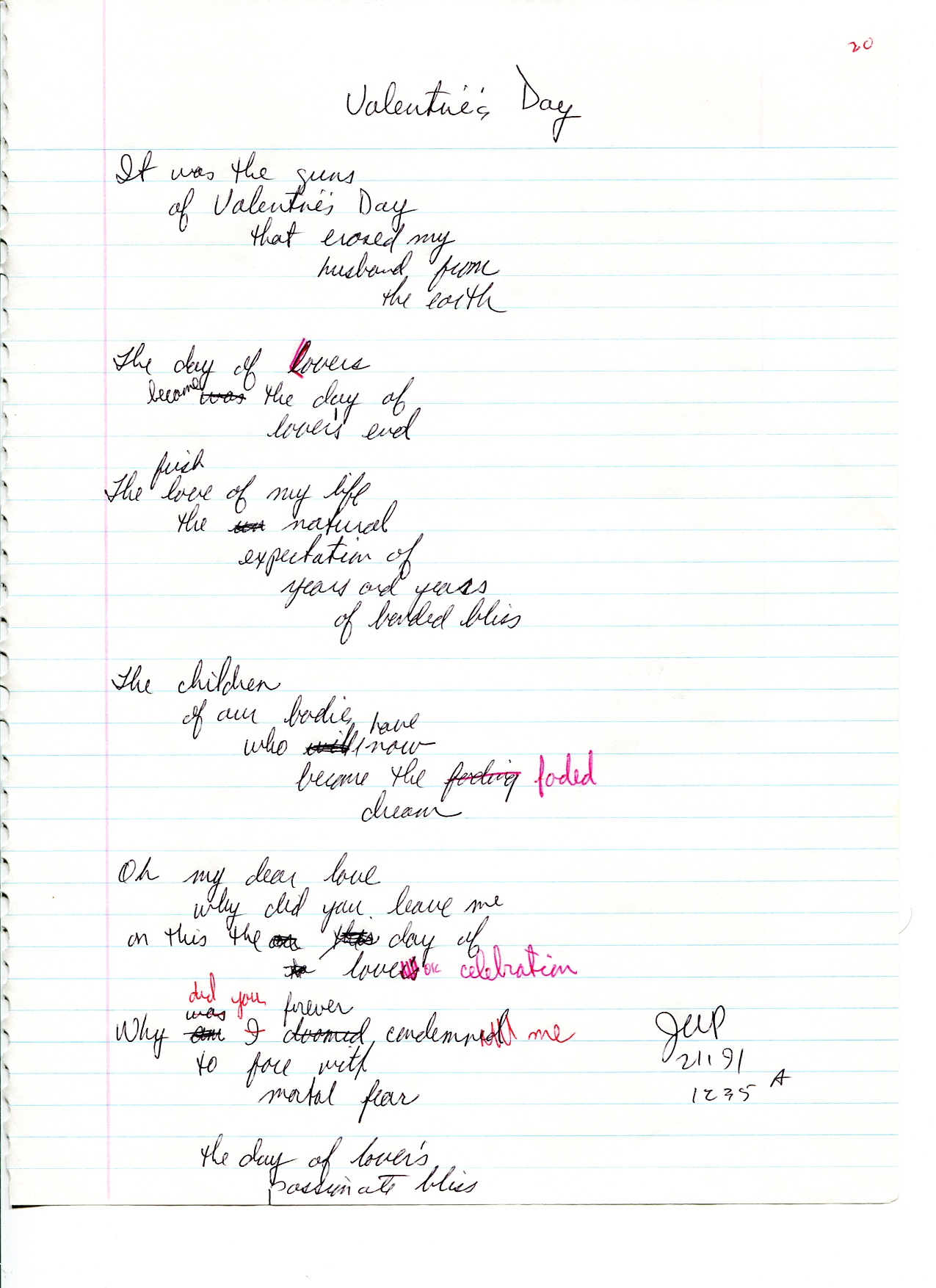 John WorldPeace Poems 1991 | World Peace Poems