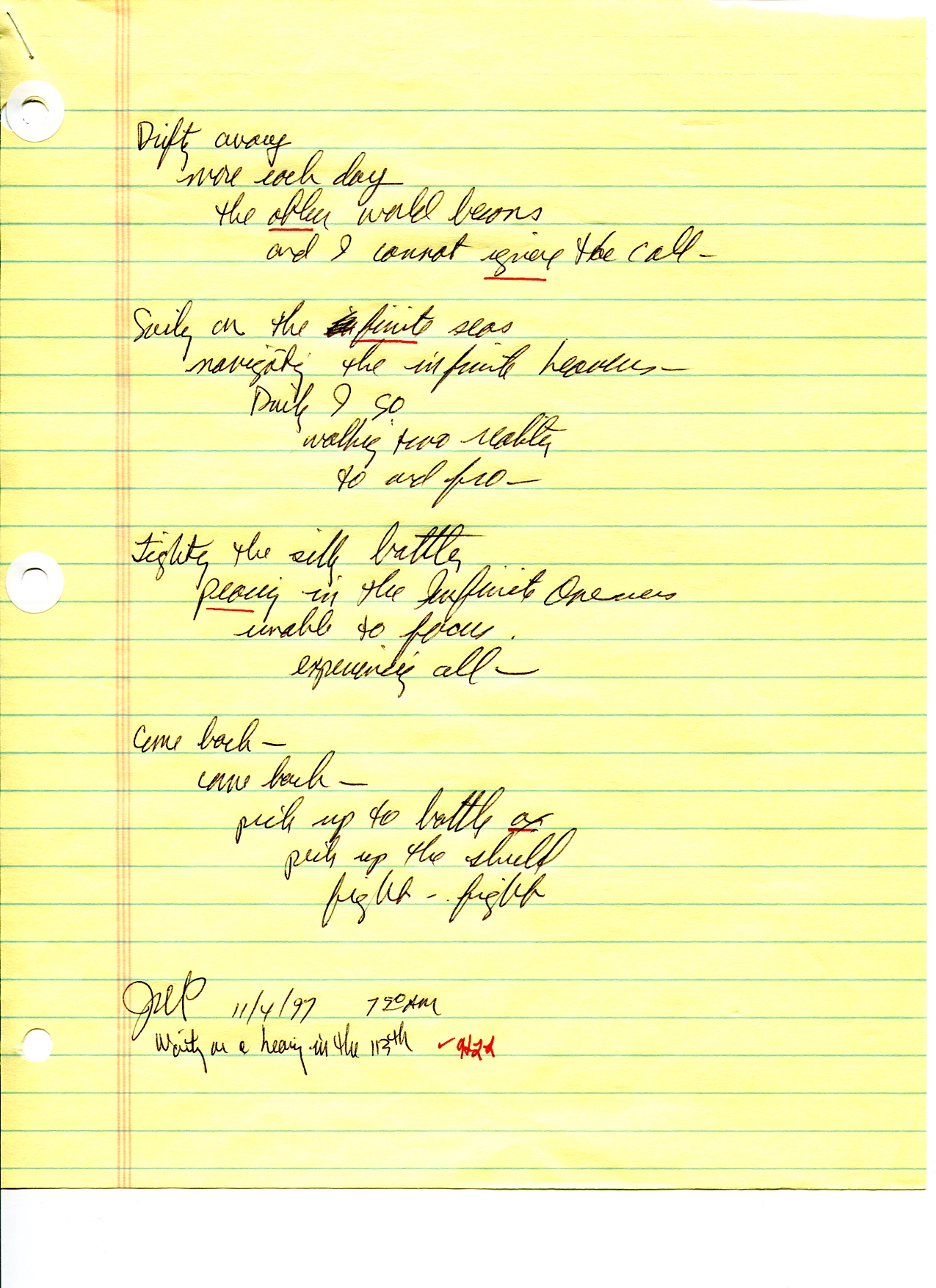 John WorldPeace Poems 1997 | World Peace Poems