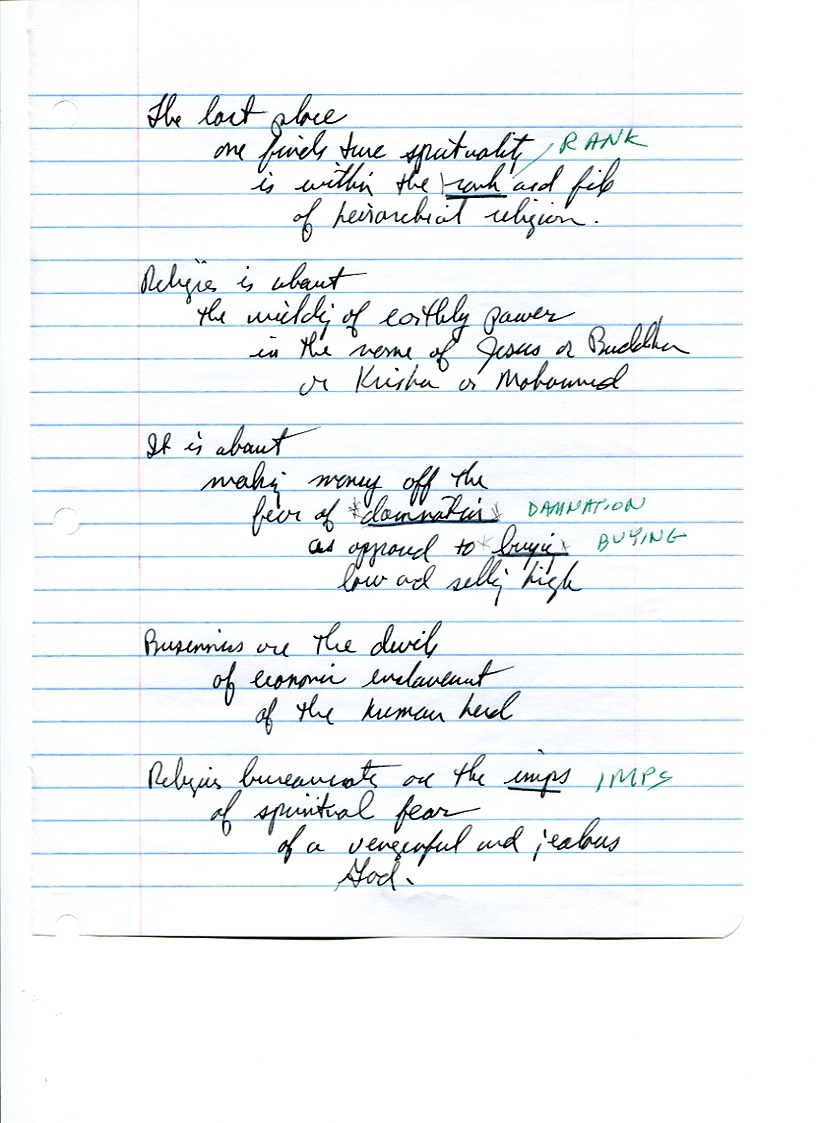 John WorldPeace Poems 2003 | World Peace Poems