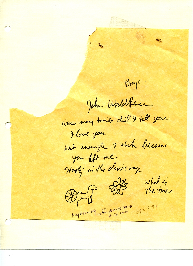 John WorldPeace Poems 2007 | World Peace Poems