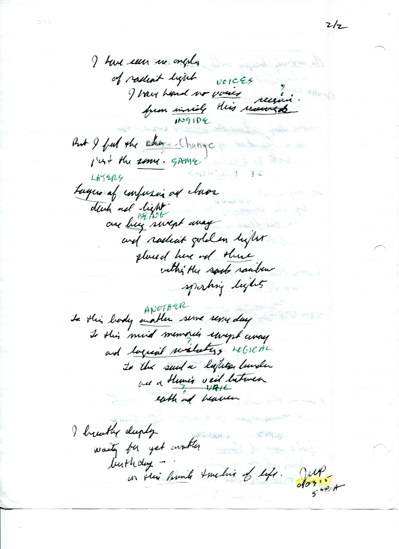 John WorldPeace Poems 2008 | World Peace Poems