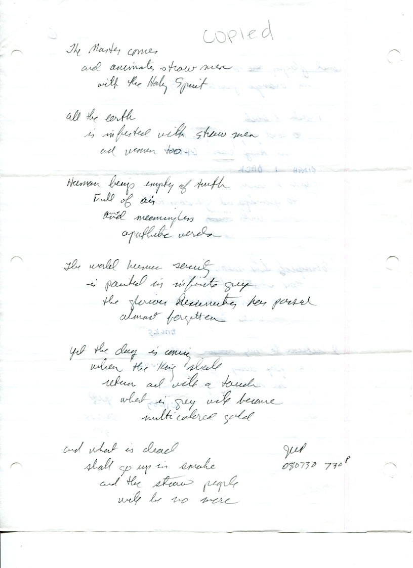 John WorldPeace Poems 2008 | World Peace Poems