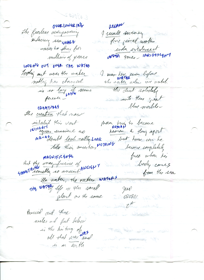 John WorldPeace Poems 2008 | World Peace Poems