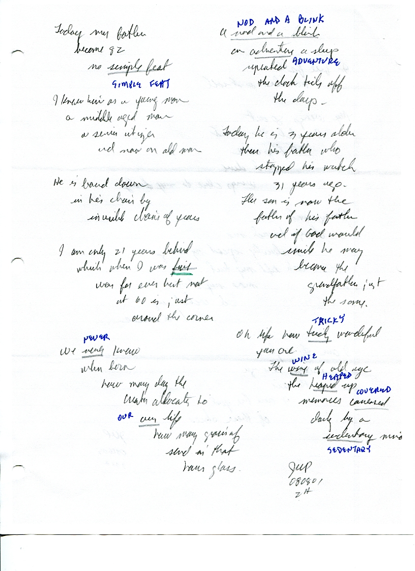 John WorldPeace Poems 2008 | World Peace Poems