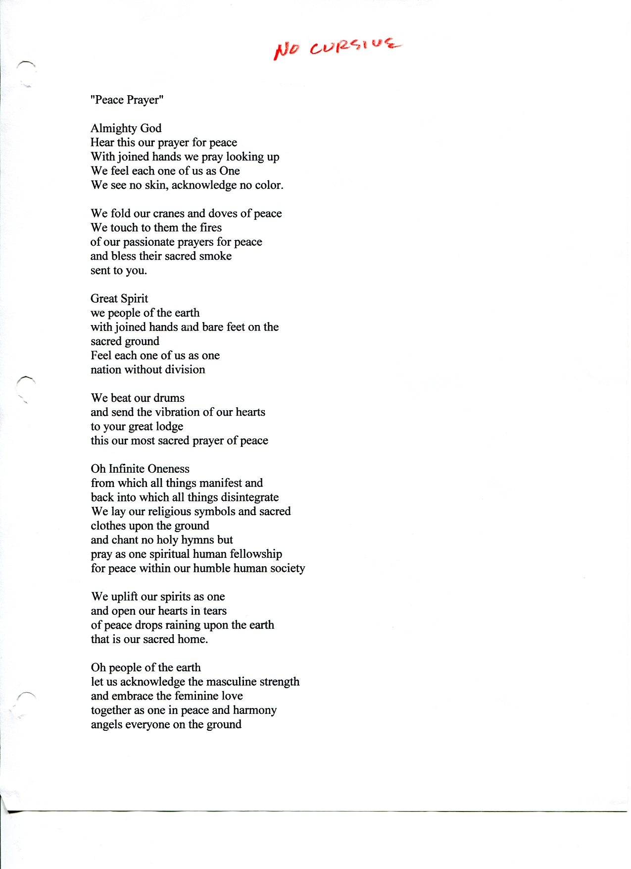 John WorldPeace Poems 2010 | World Peace Poems