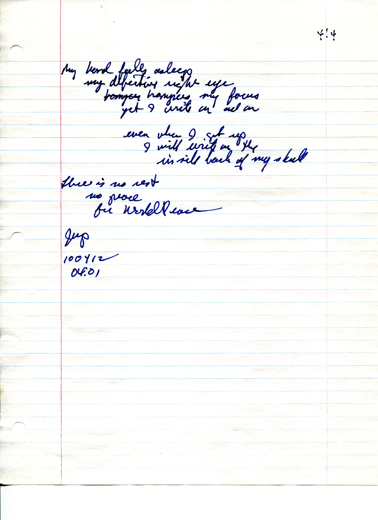 John WorldPeace Poems 2010 | World Peace Poems