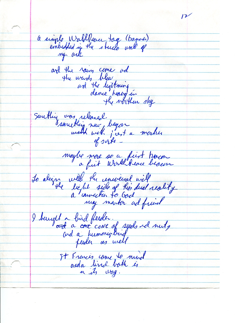 John WorldPeace Poems 2012 | World Peace Poems