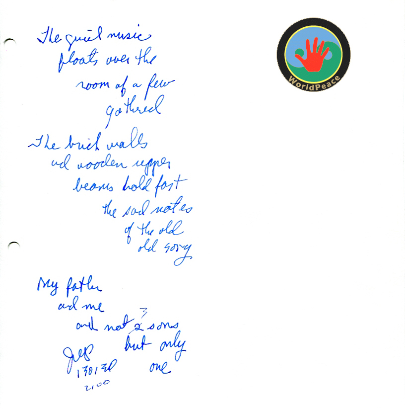 John WorldPeace Poems 2013