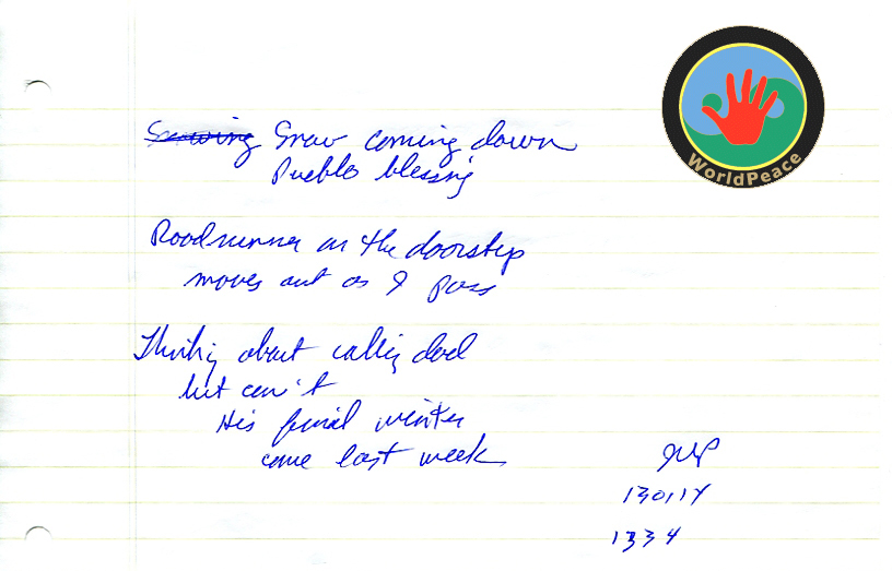 John WorldPeace Poems 2013