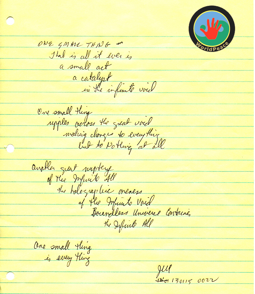 John WorldPeace Poems 2013
