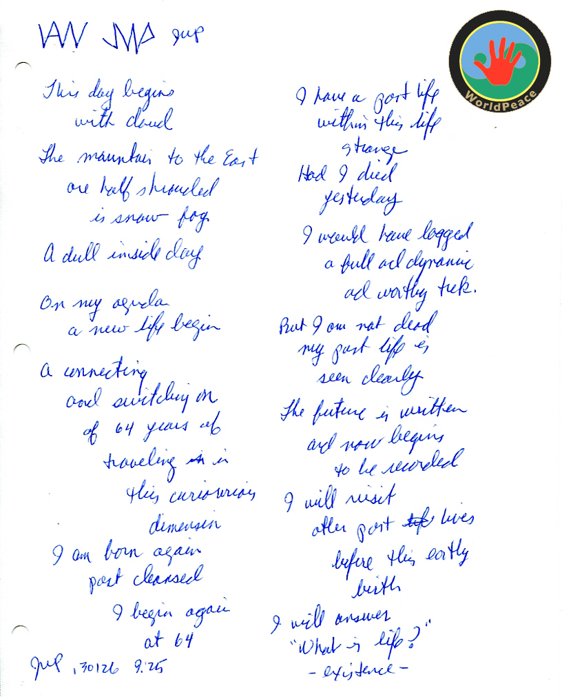 John WorldPeace Poems 2013
