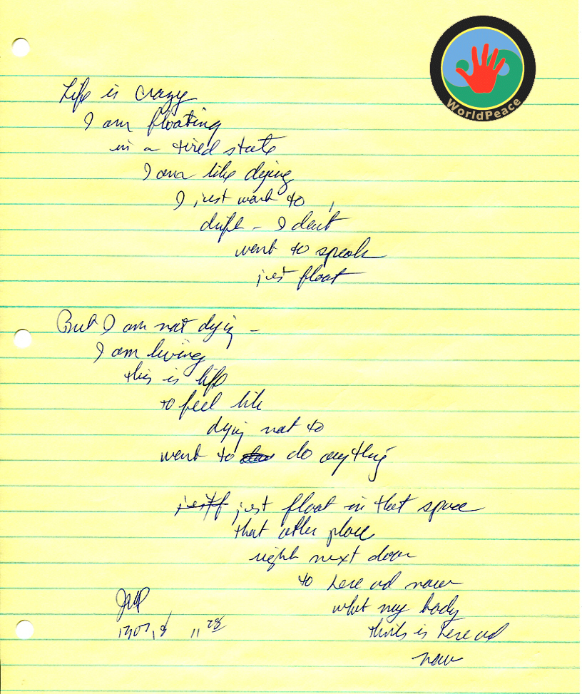 John WorldPeace Poems 2013