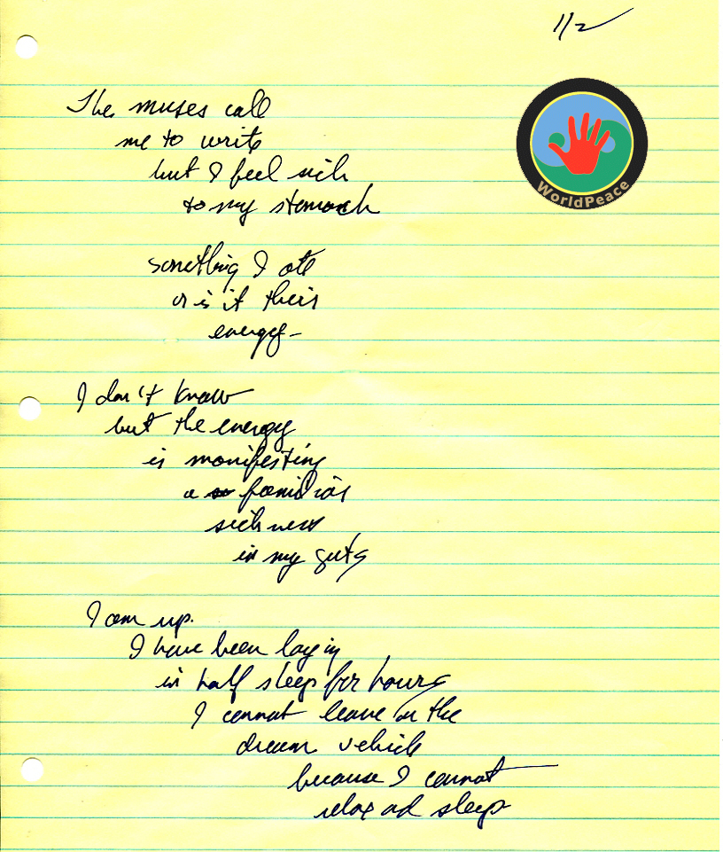 John WorldPeace Poems 2013