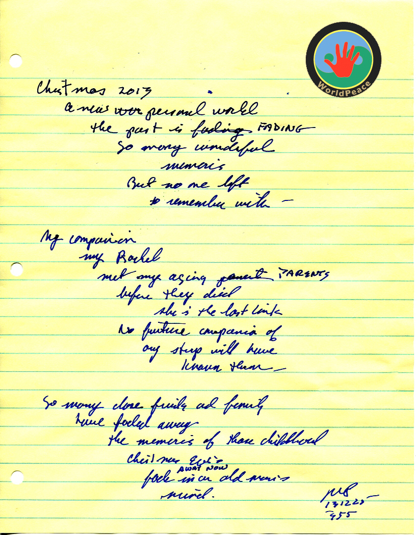 John WorldPeace Poems 2013