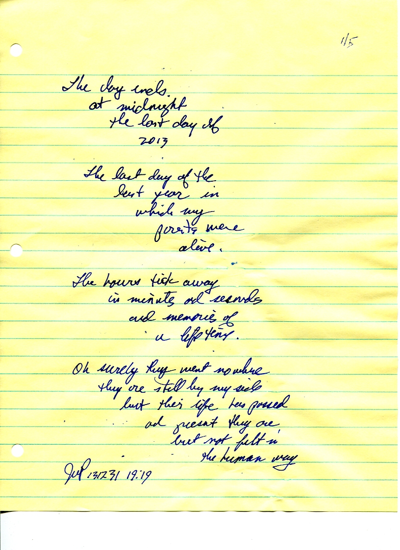 John WorldPeace Poems 2013