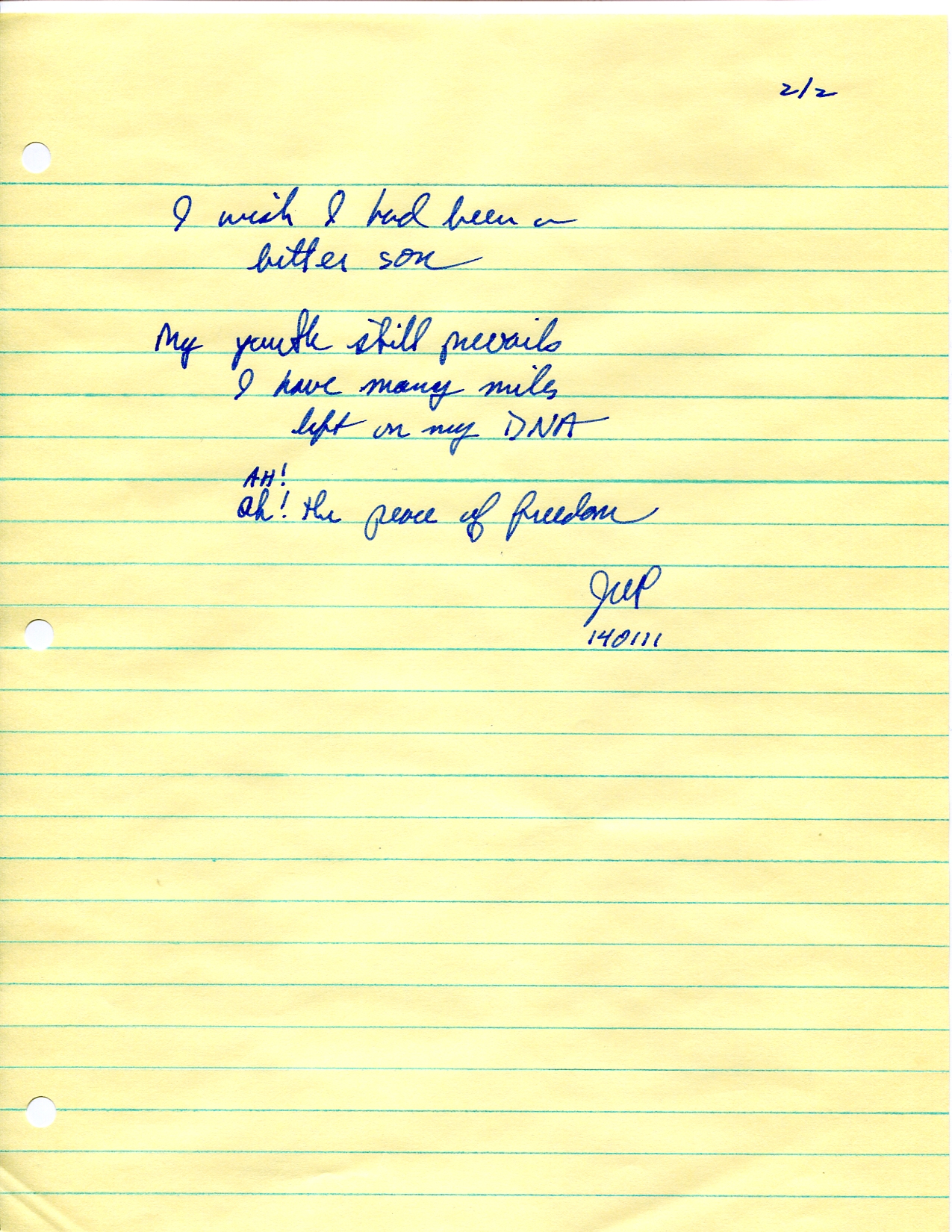 John WorldPeace Poems 2013