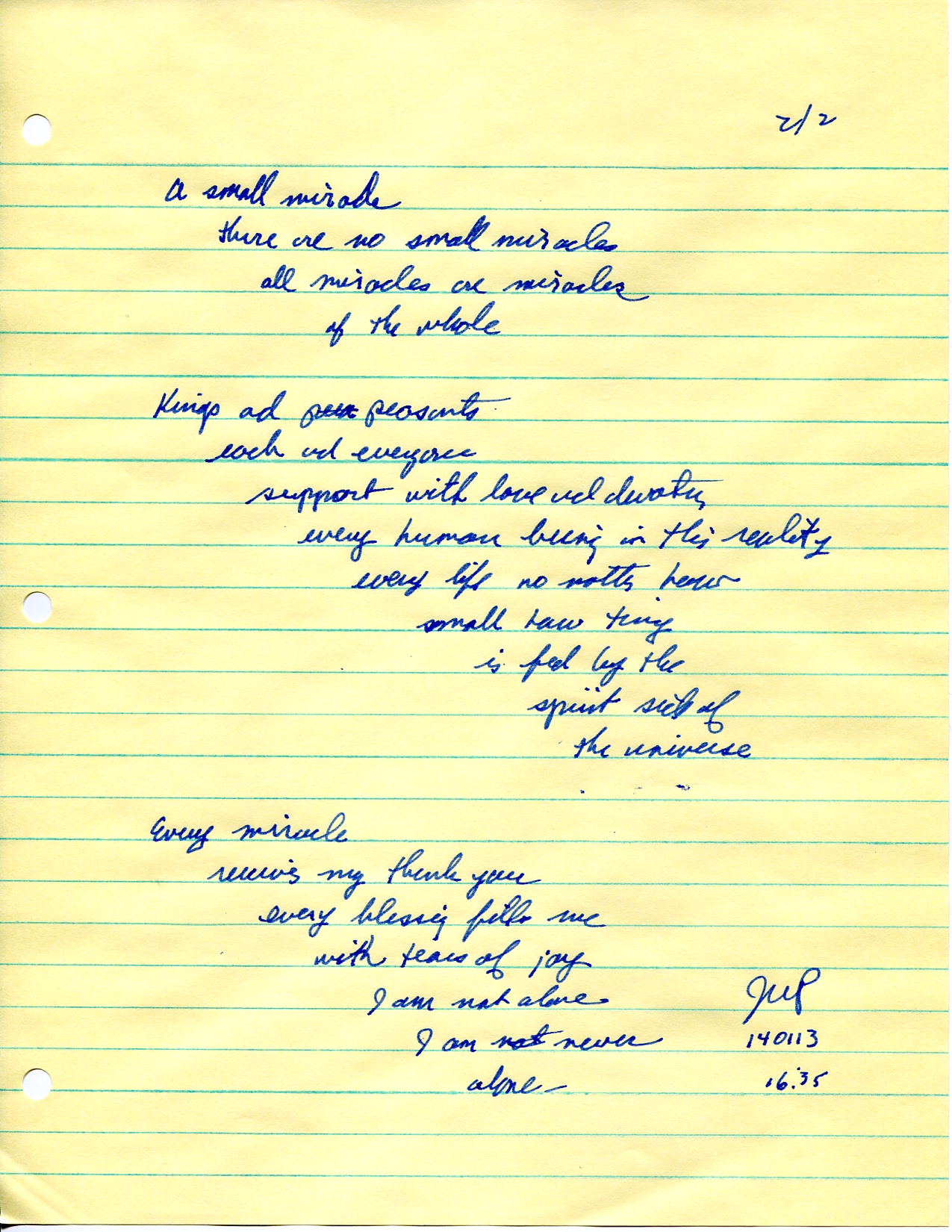 John WorldPeace Poems 2013