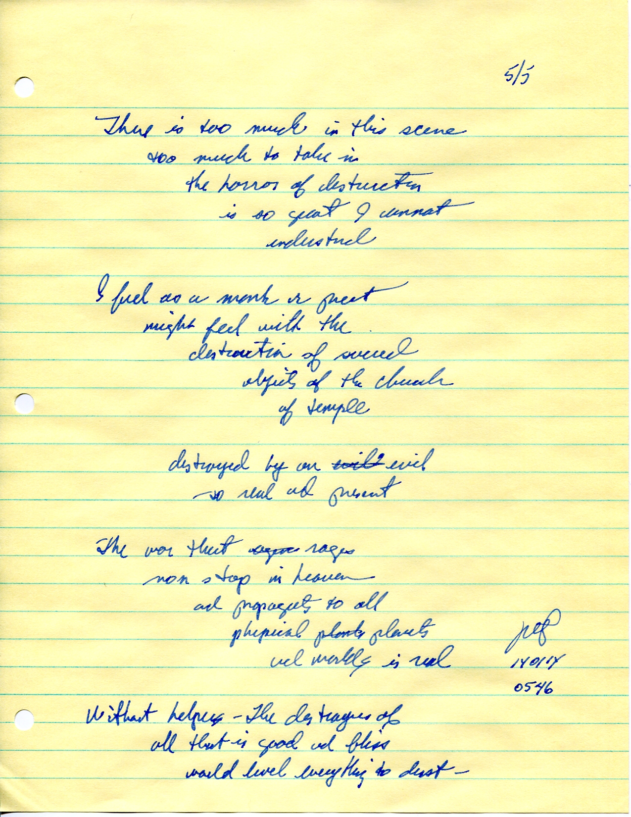 John WorldPeace Poems 2013