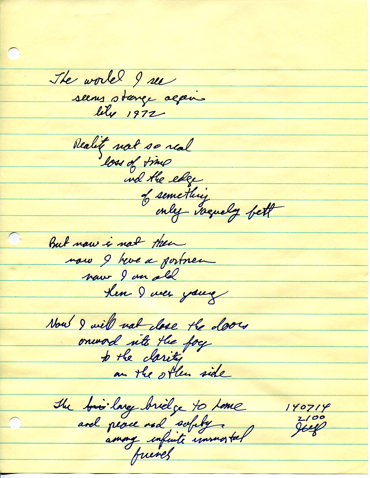 John WorldPeace Poems 2013