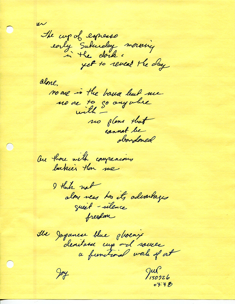 John WorldPeace Poems 2015