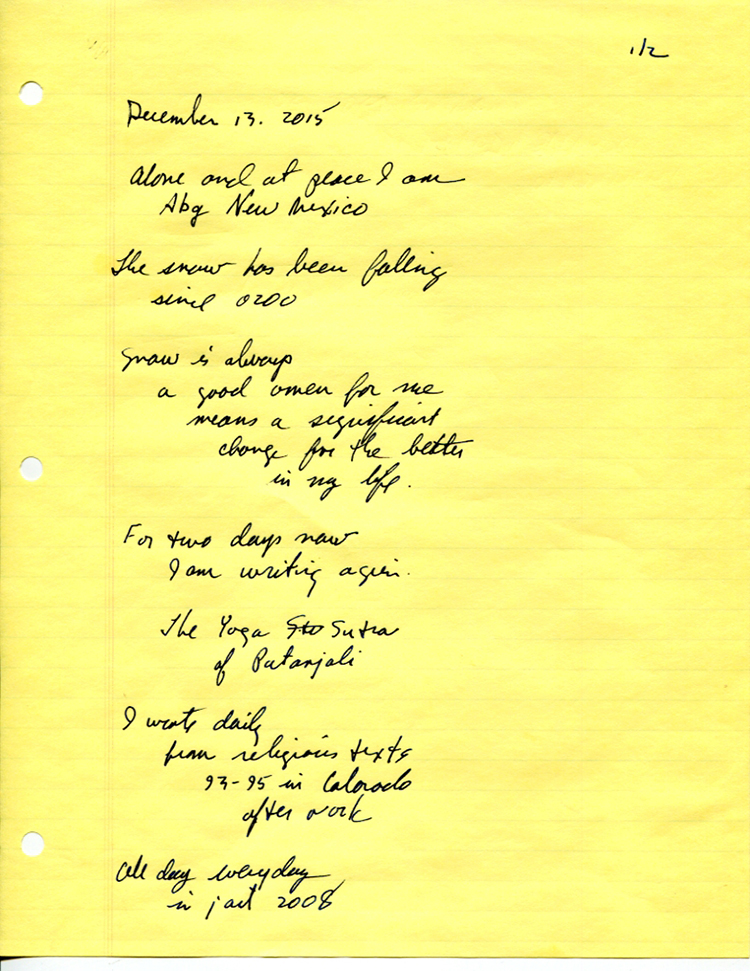 John WorldPeace Poems 2015