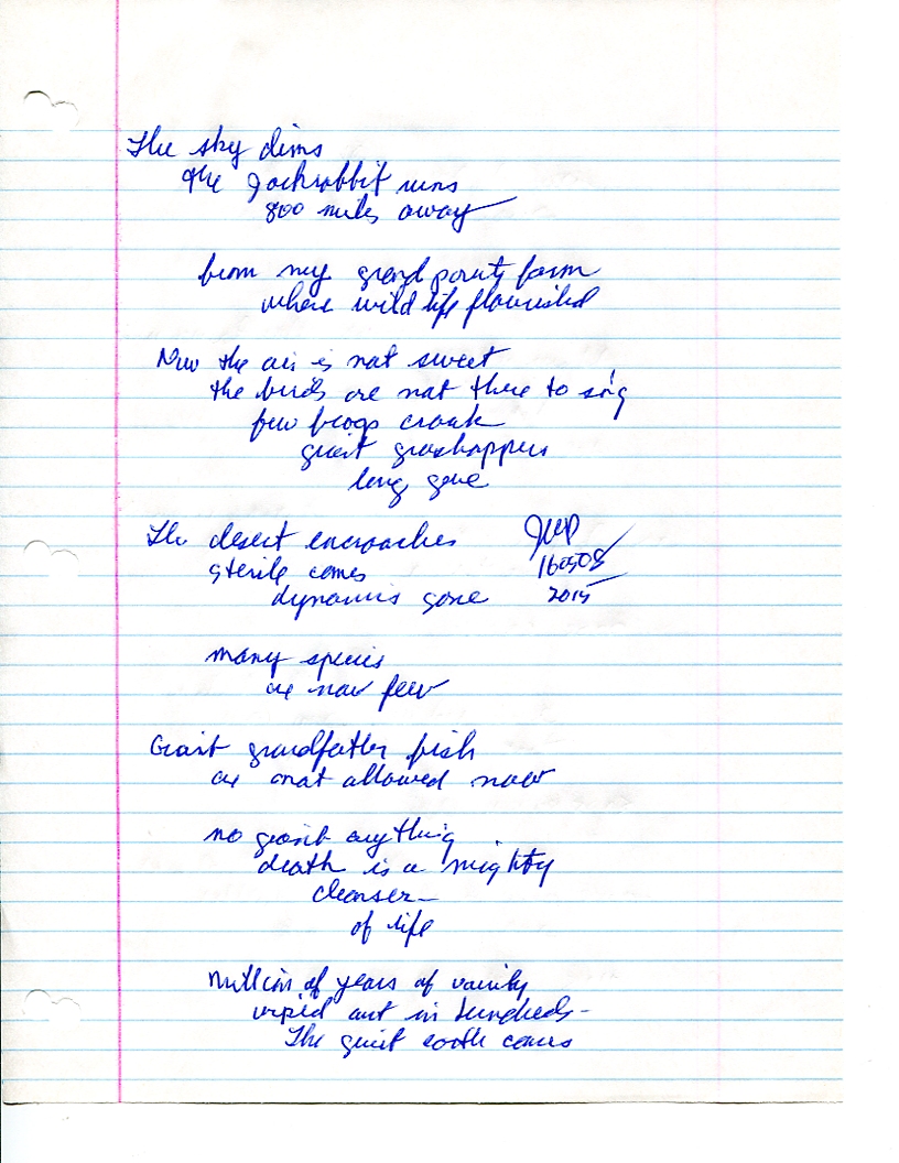 John WorldPeace Poems 2016